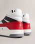<P>Leather High Top Basketball Sneaker</P>